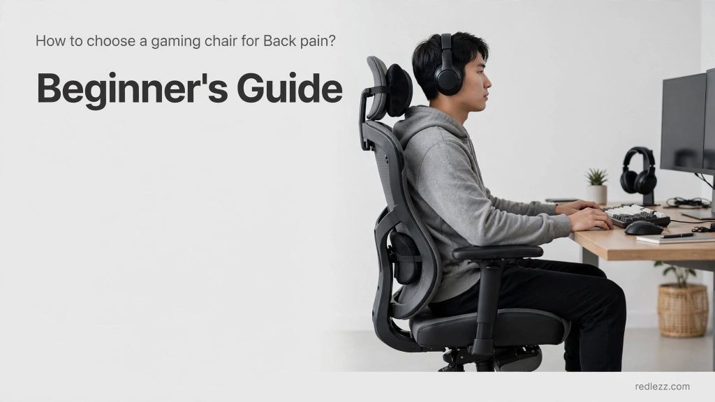 best gaming chair for back pain beginner guide
