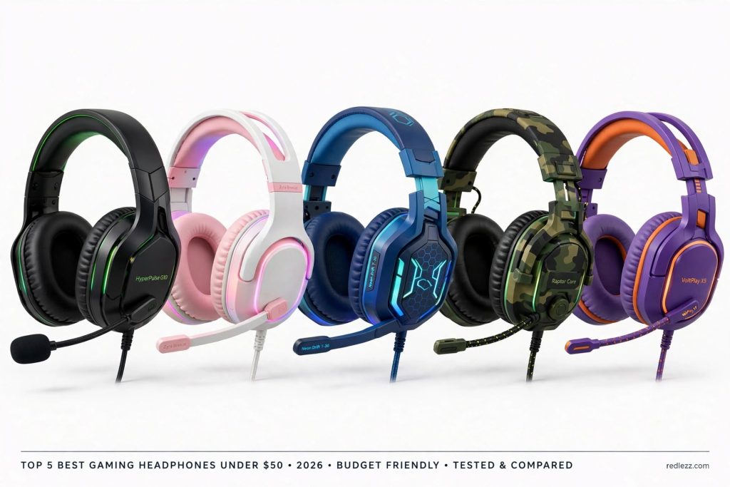 best gaming headphones under 50